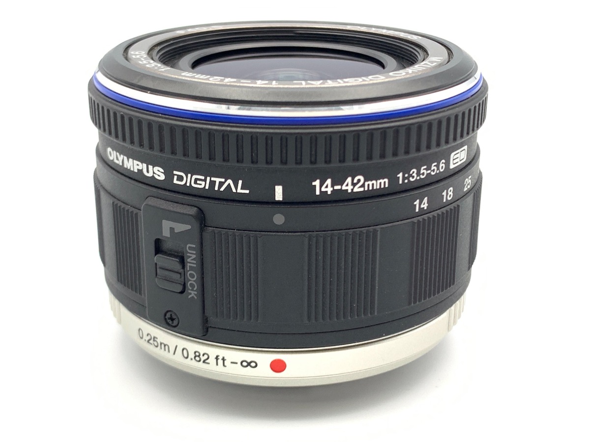 中古】オリンパス M.ZUIKO DIGITAL ED 14-42mm F3.5-5.6 ブラック 在庫