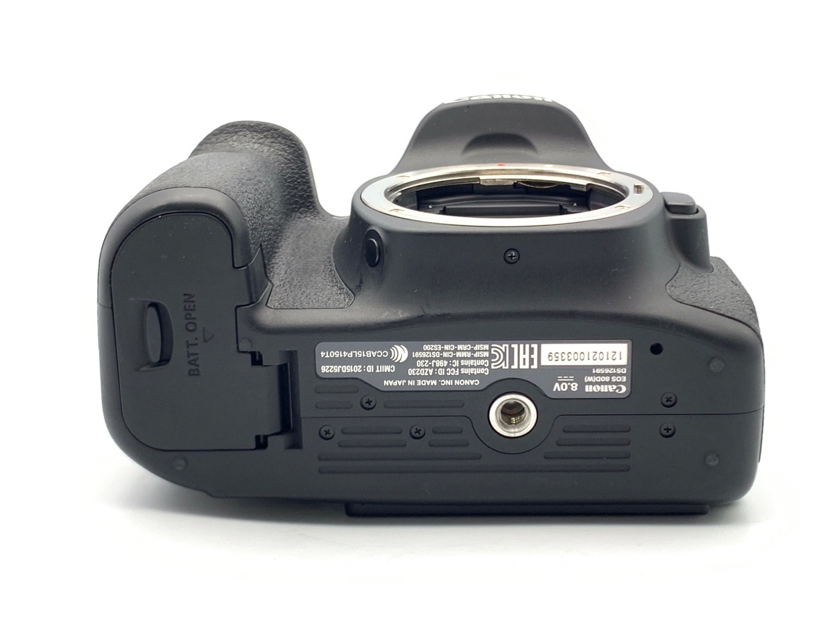 中古】キヤノン EOS 80D ボディ｜｜カメラのキタムラネットショップ