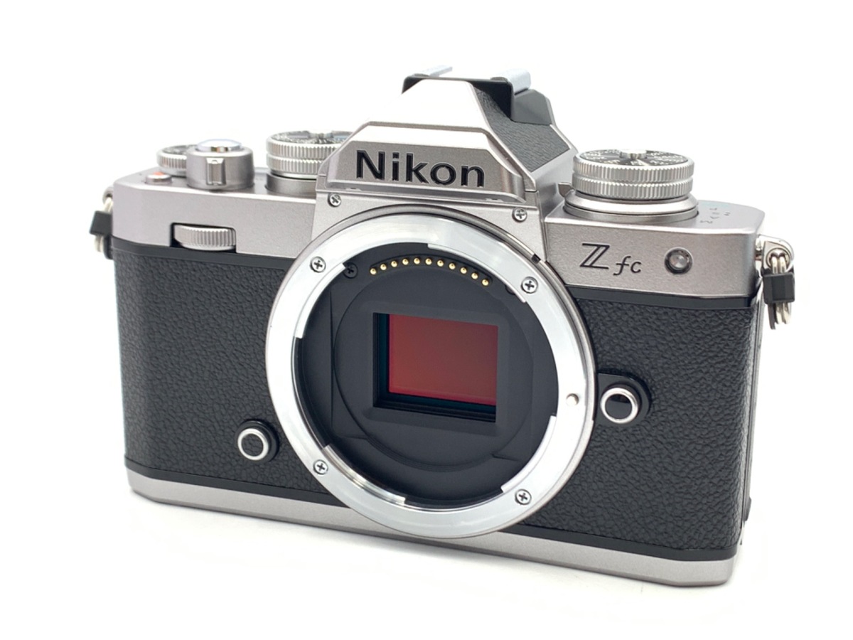 NikonZ fcボディZfc シルバーとレンズ 中古：A(美品)】ニコン Zfc ボディ シルバー | 2449730020779