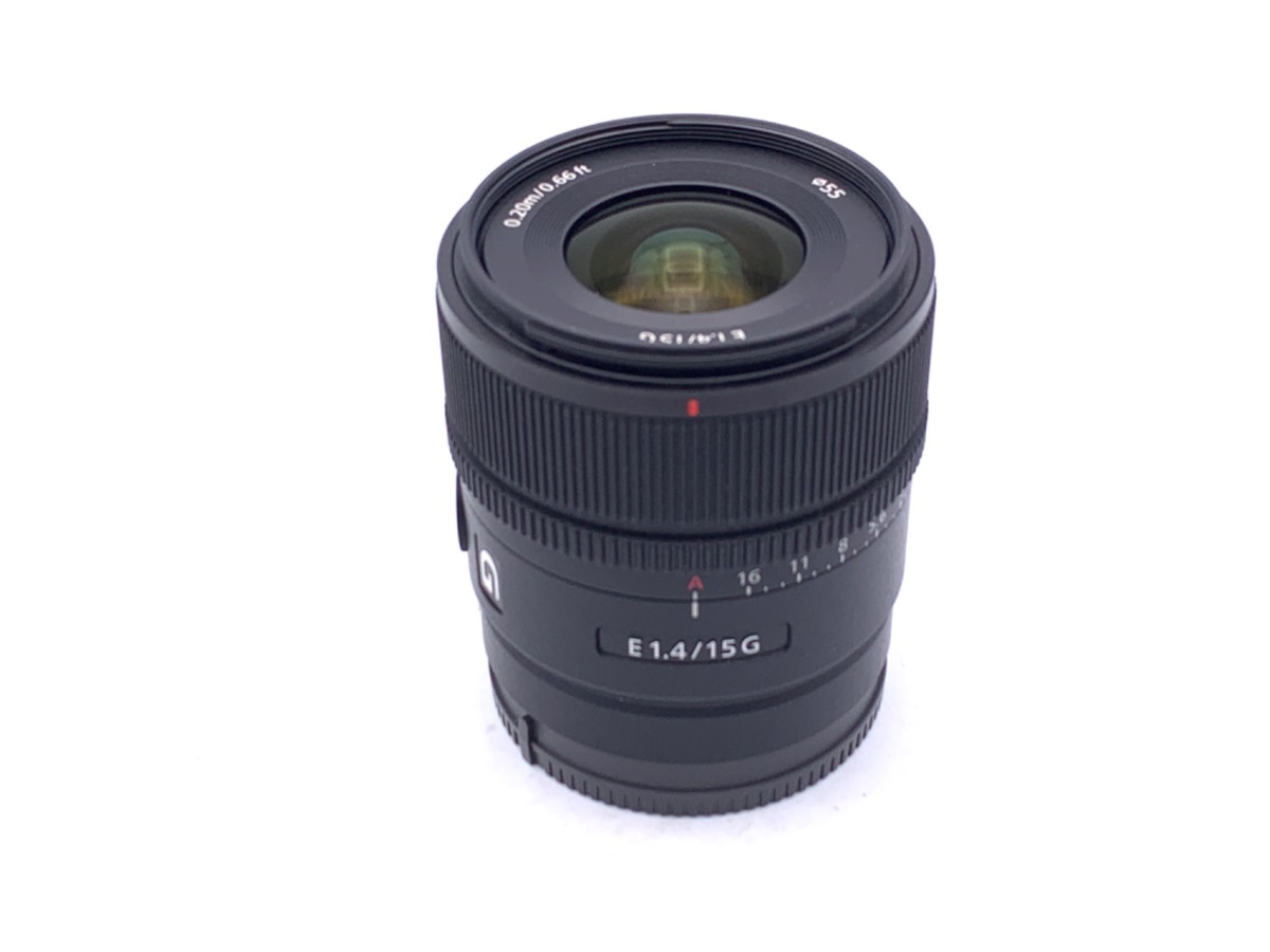 中古】ソニー E 15mm F1.4 G [SEL15F14G] 在庫一覧｜カメラのキタムラ