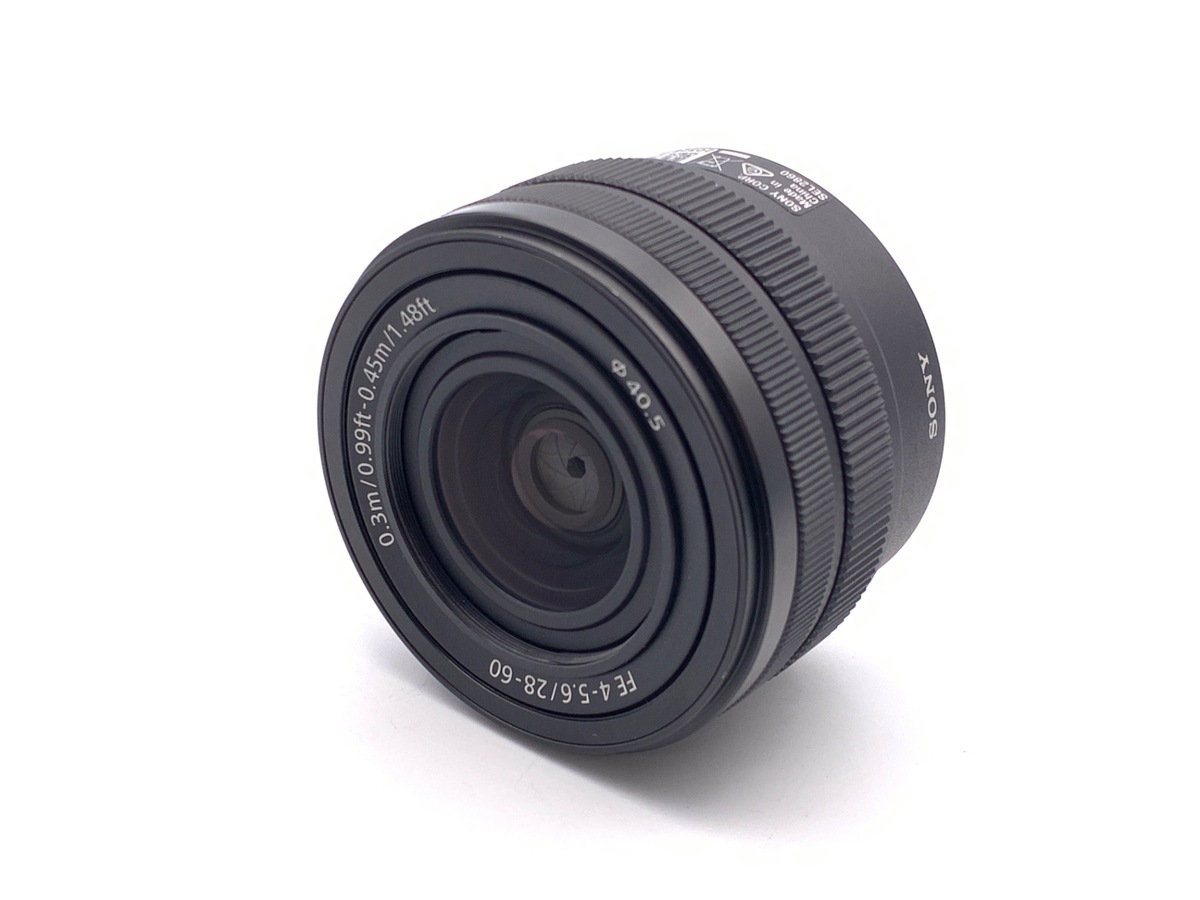 新品 SONY FE 28-60ｍｍ F4-5.6 26/5キタムラ購入 中古】ソニー FE 28-60mm F4-5.6 [SEL2860]｜｜カメラのキタムラネット