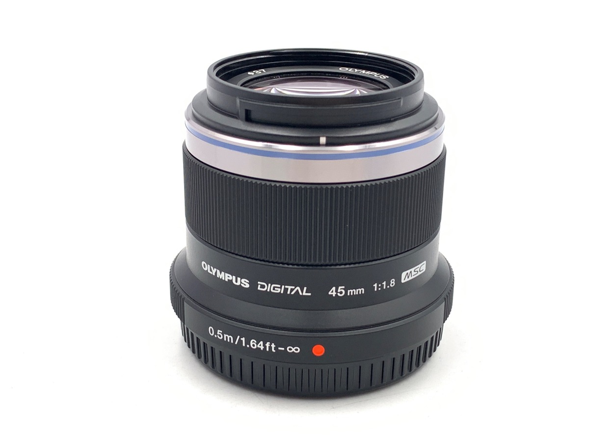 中古】オリンパス M.ZUIKO DIGITAL 45mm F1.8 ブラック 在庫一覧