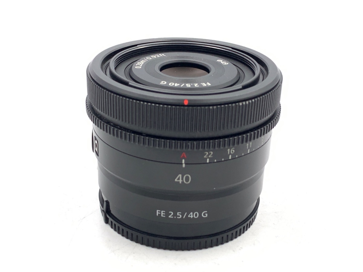 【最終価格】SONY FE 40mm F2.5 G SEL40F25G FE 40mm F2.5 G SEL40F25G 中古価格比較 - 価格.com
