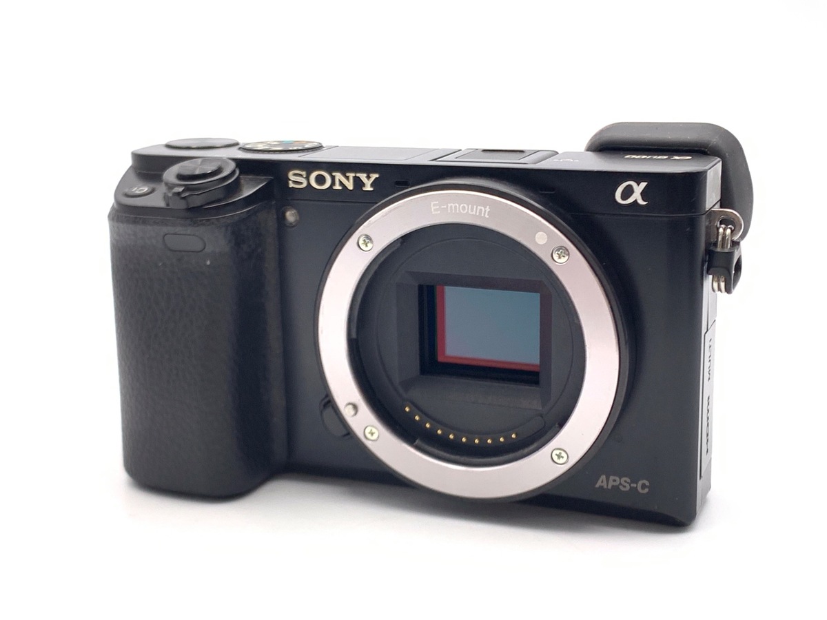 ソニー SONY α 6000 ボディ ブラック 付属品あり #387a 中古】ソニー α6000 ボディ ブラック [ILCE-6000 B]｜｜カメラの