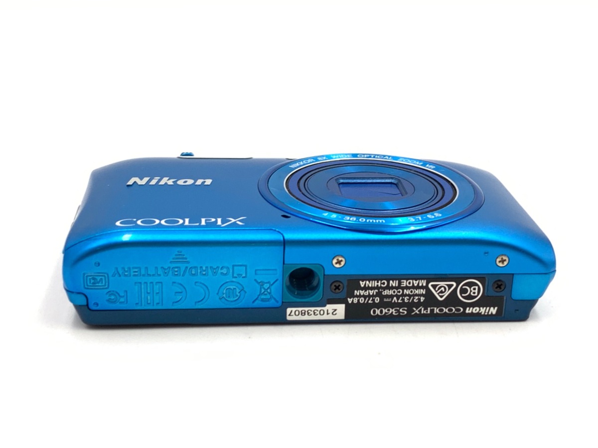 COOLPIX S3600 コバルトブルー【2005万画素】