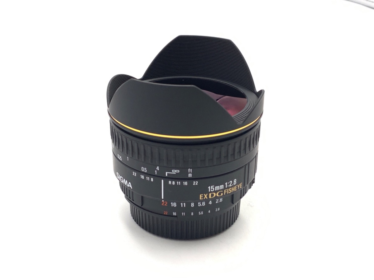 15mm F2.8 EX DG DIAGONAL FISHEYE (ﾆｺﾝ AF) 中古価格比較 - 価格.com