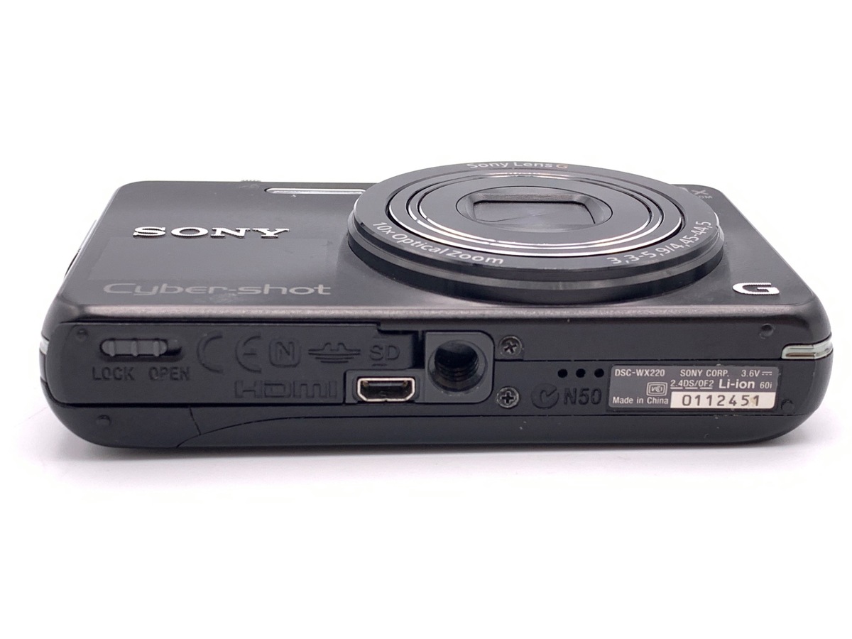 DSC-WX220 ブラック【1820万画素】