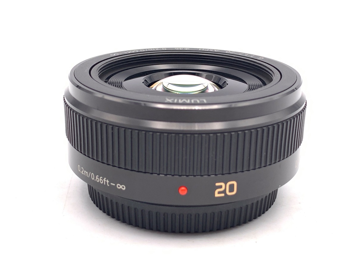 LUMIX G 20/1.7 II ASPH. ブラック (H-H020A-K)