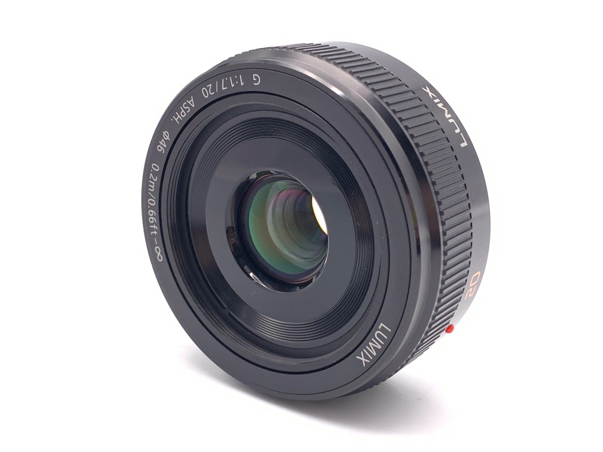 LUMIX G 20/1.7 II ASPH. ブラック (H-H020A-K)