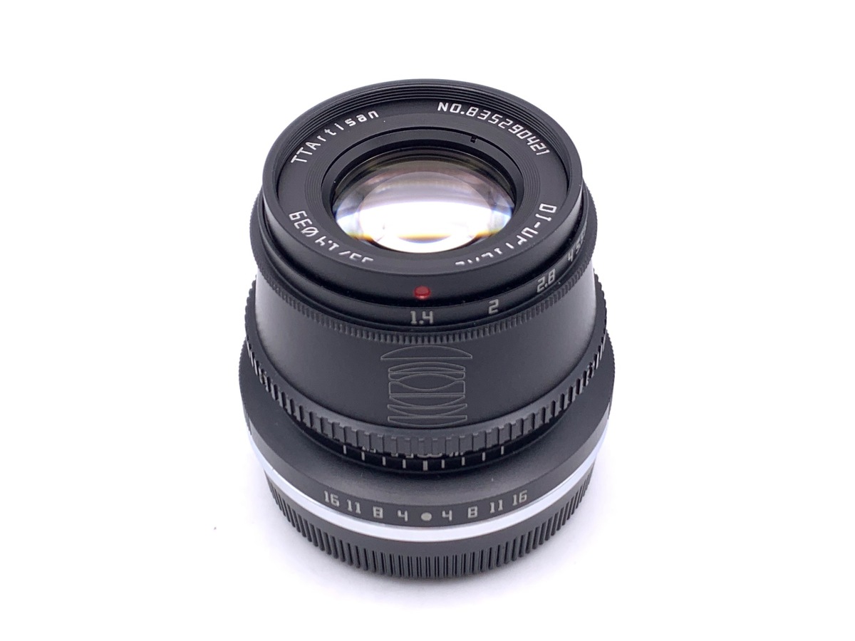 中古】銘匠光学 TTArtisan 35mm f/1.4 C フジフイルムX用 ブラック