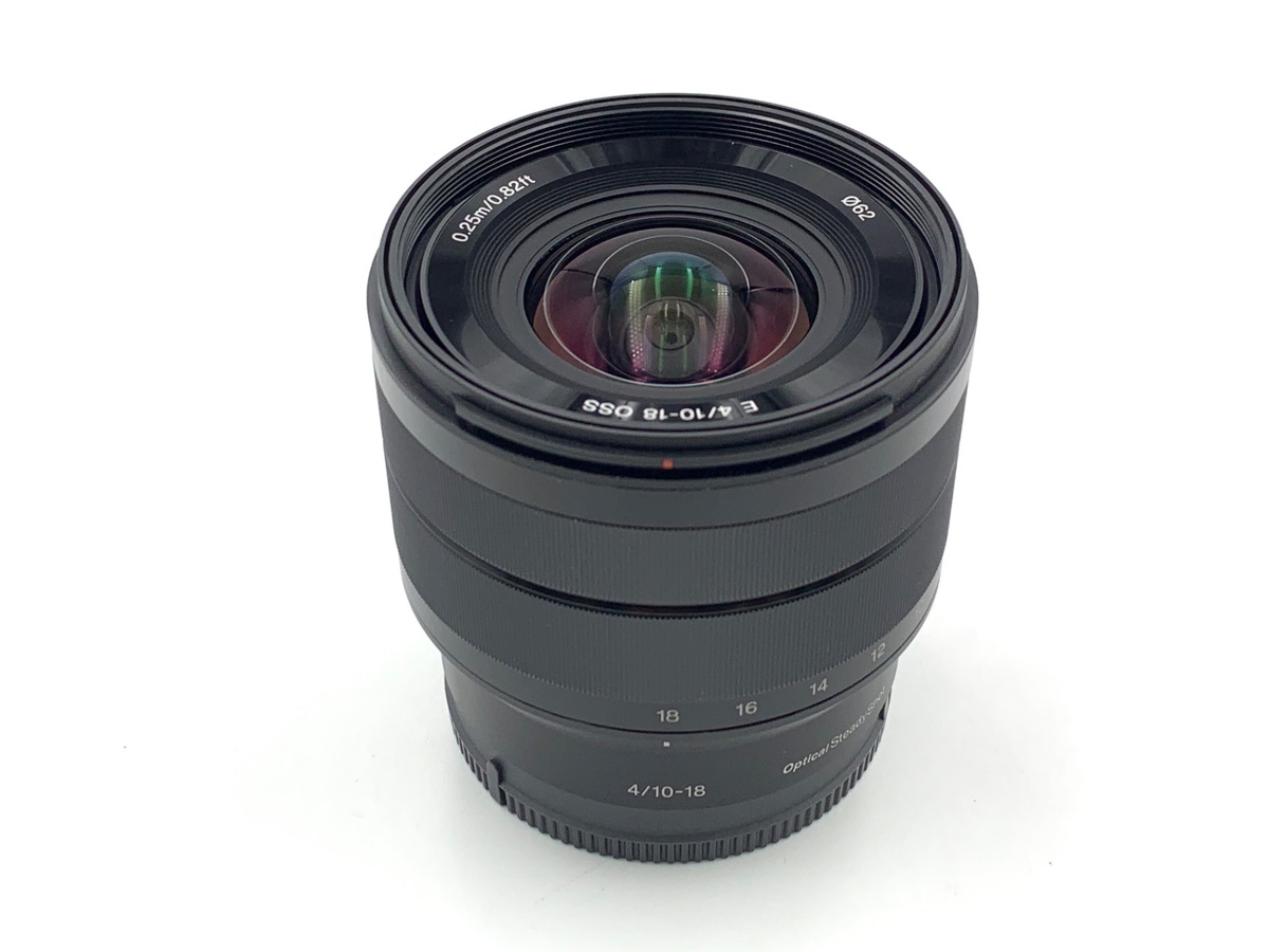 SONY E 10-18mm F4 OSS 箱付 中古 E 10-18mm F4 OSS SEL1018 中古価格比較 - 価格.com