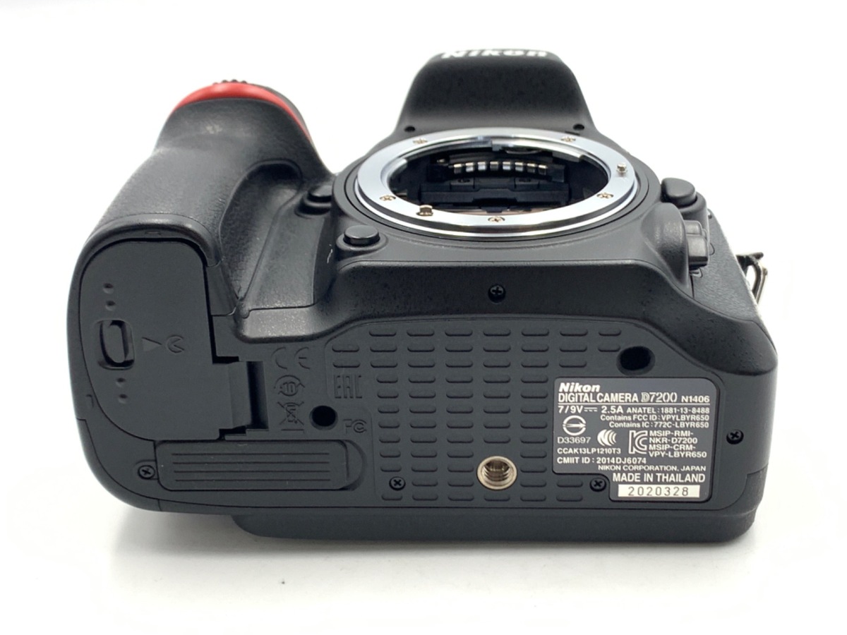 中古】ニコン D7200 ボディ｜｜カメラのキタムラネットショップ