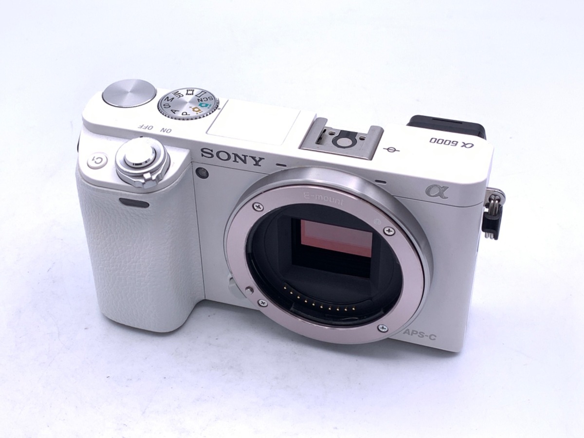 NK1541 SONY ソニー α 6000 ホワイト デジタル一眼レフカメラ 現状渡し