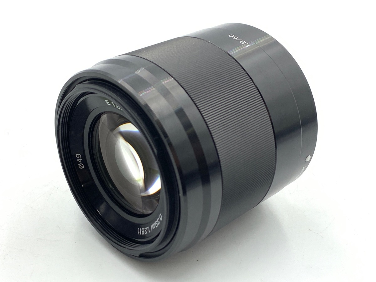 中古】ソニー E 50mm F1.8 OSS [SEL50F18B] ブラック｜｜カメラの
