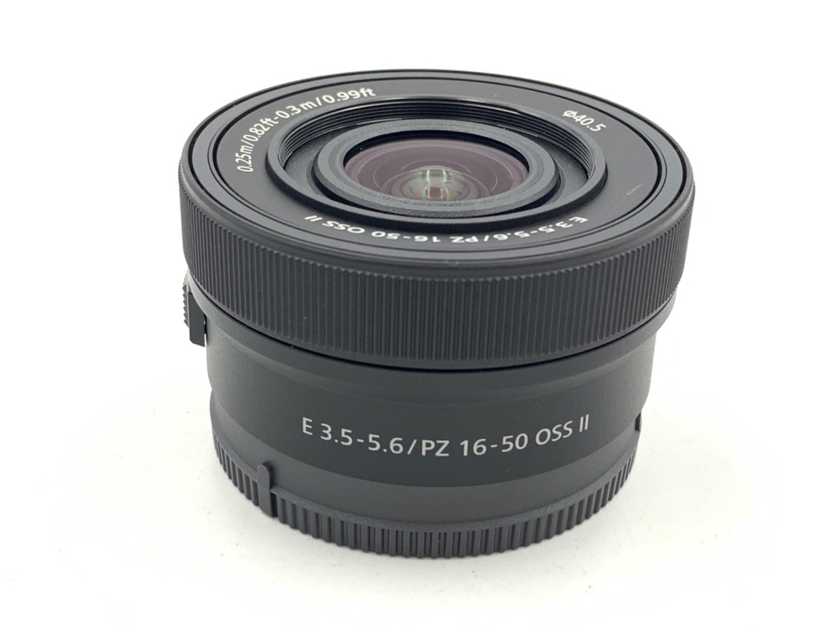 SONY E 3.5-5.6/PZ 16-50 OSS ズームレンズ 中古】ソニー E PZ 16-50mm F3.5-5.6 OSS II [SELP16502]｜｜カメラの