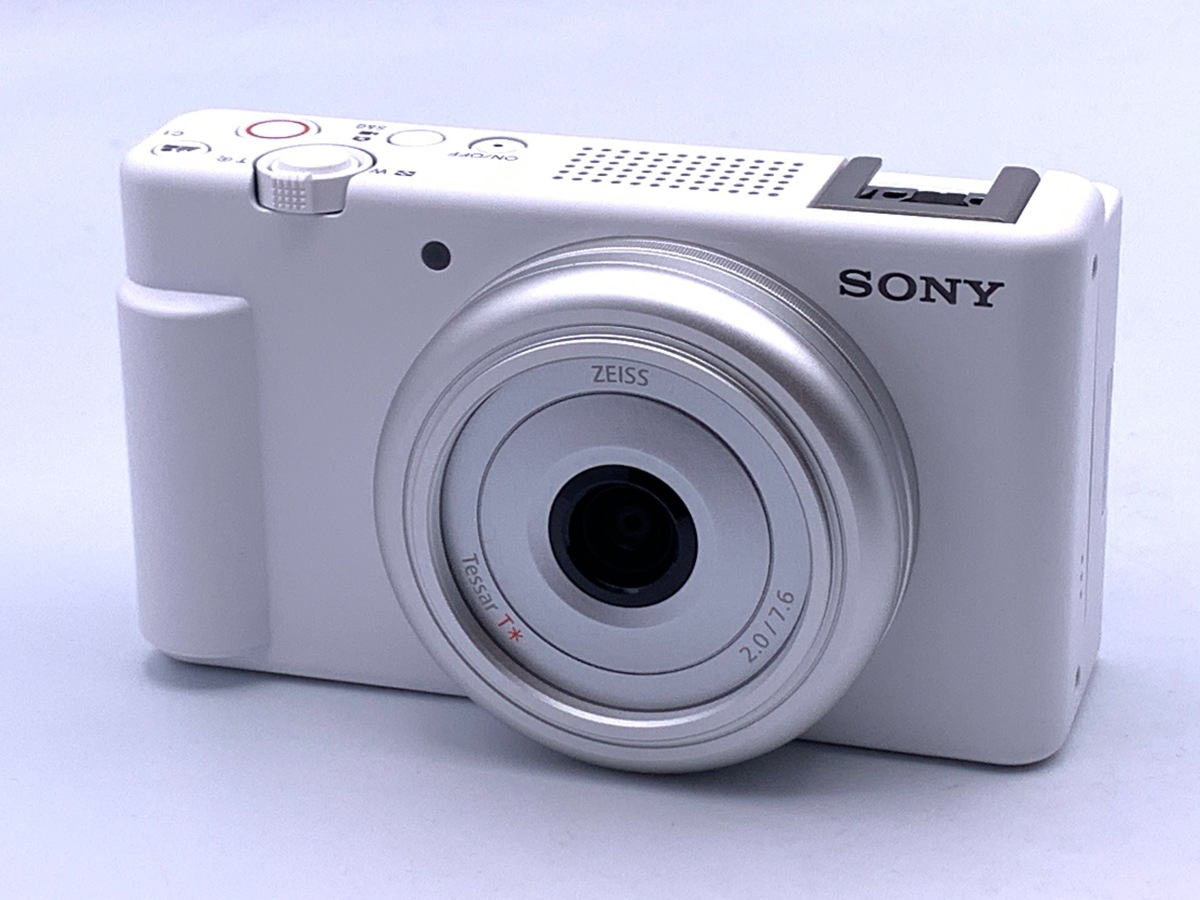 中古：A(美品)】ソニー VLOGCAM ZV-1F W ホワイト | 2484290035993