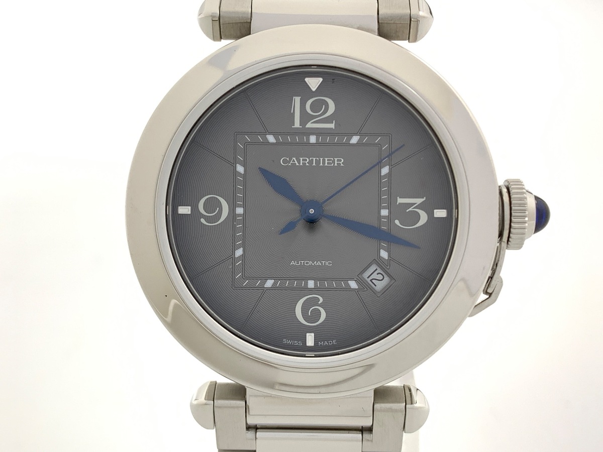 カルティエ パシャ グレー WSPA0026 ステンレススティール