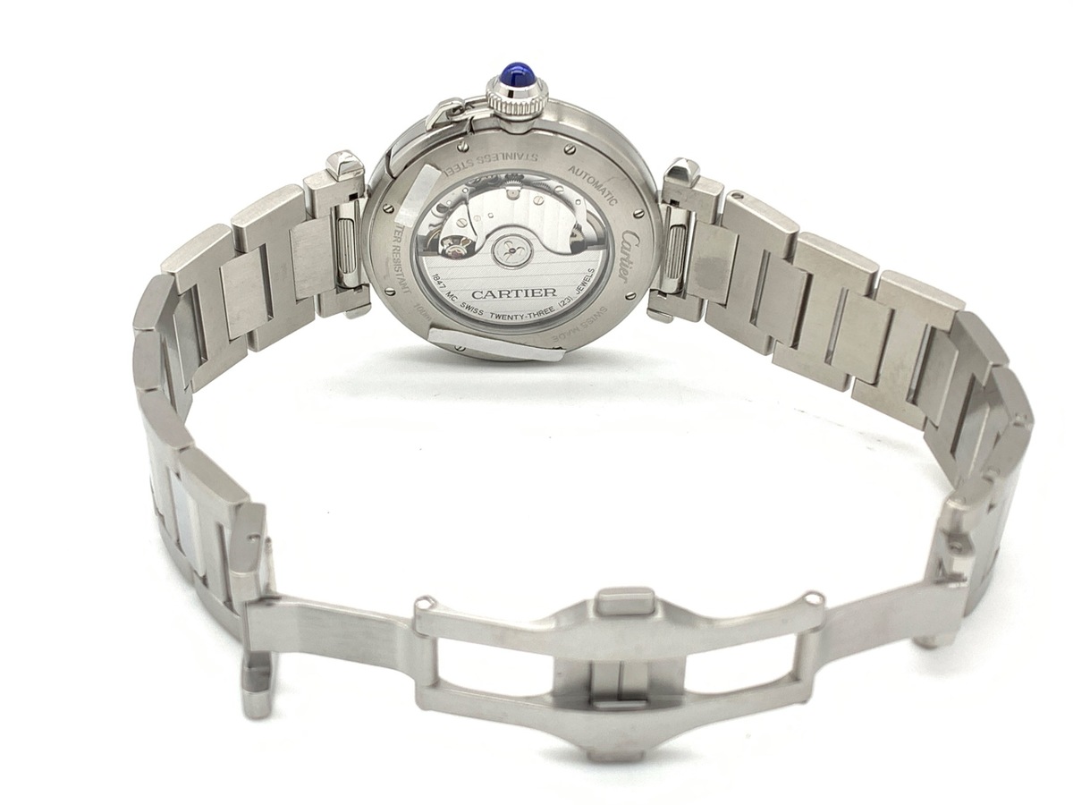 カルティエ パシャ グレー WSPA0026 ステンレススティール