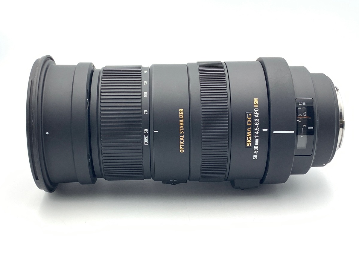 APO 50-500mm F4.5-6.3 DG OS HSM (キヤノン用) 中古価格比較 - 価格.com