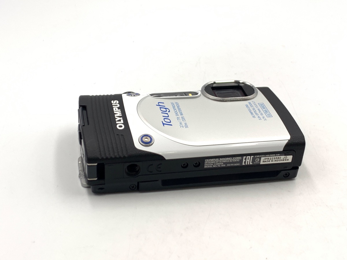 中古】オリンパス STYLUS TG-850 Tough WHT ホワイト｜｜カメラの