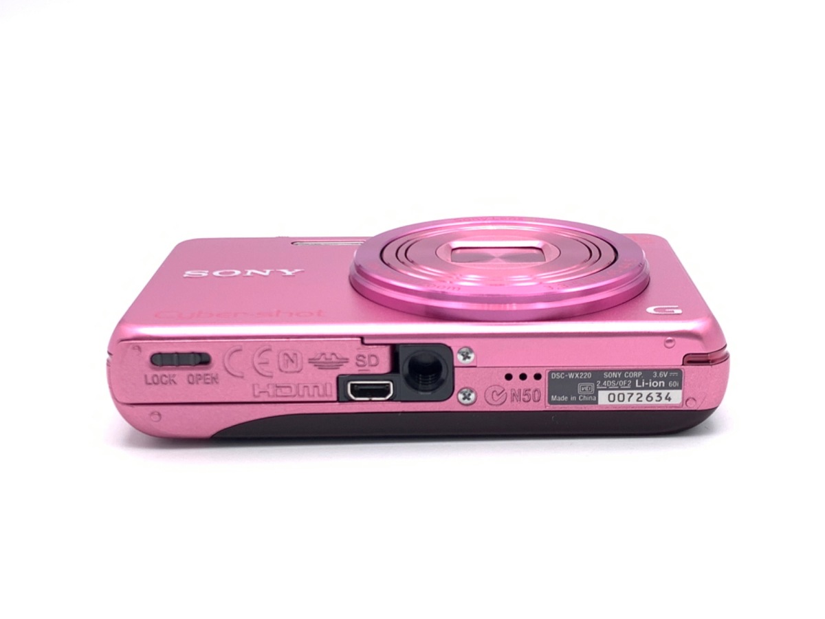 中古：AB(良品)】ソニー Cyber-shot DSC-WX220 P ピンク | 2484290056646