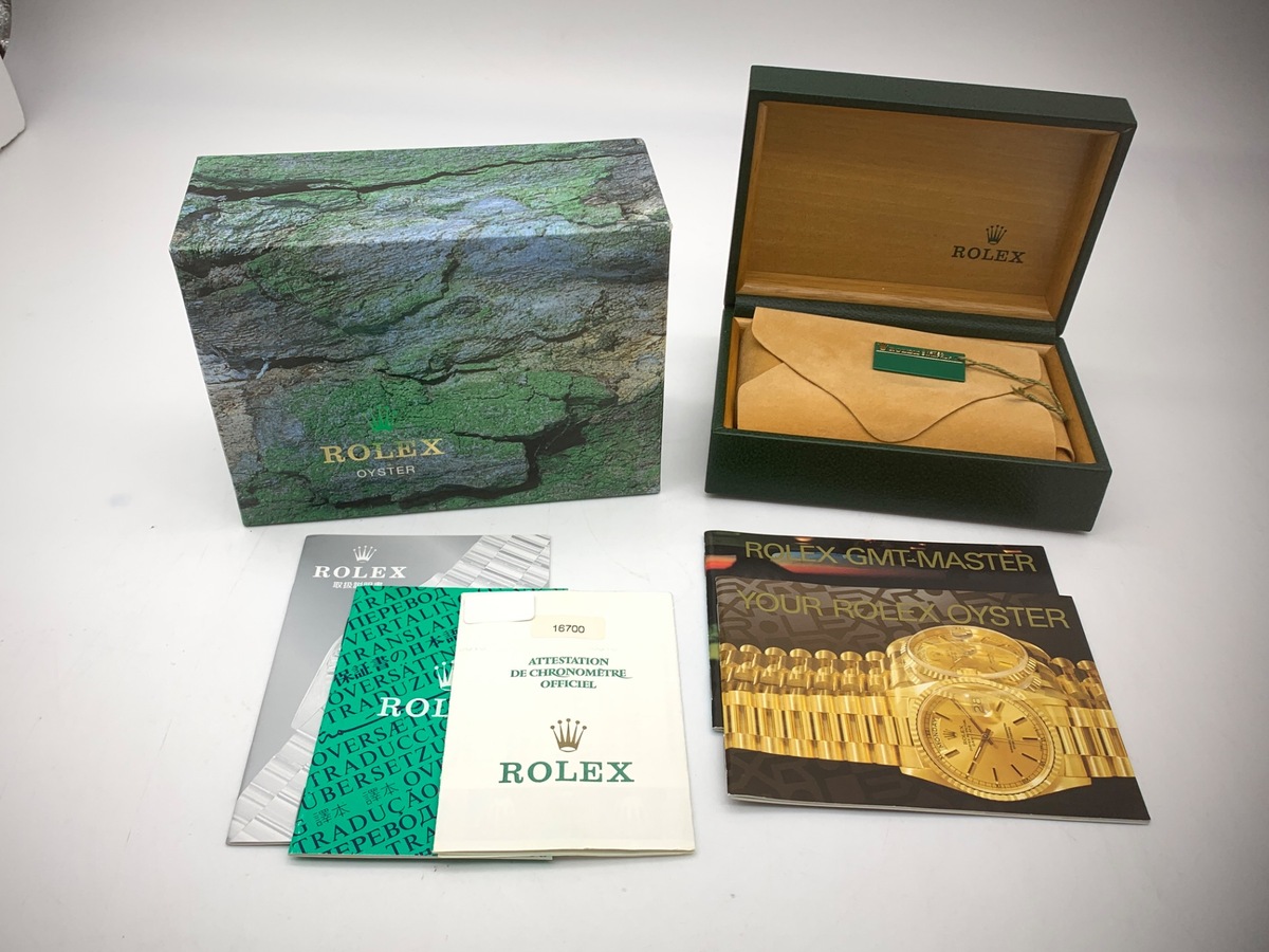 ロレックス(ROLEX) GMTマスター ブラック 16700 ステンレススティール