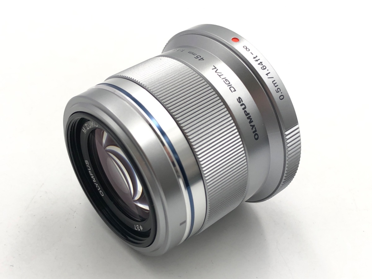 �I�����p�X M.ZUIKO DIGITAL 45mm F1.8 �V���o�[