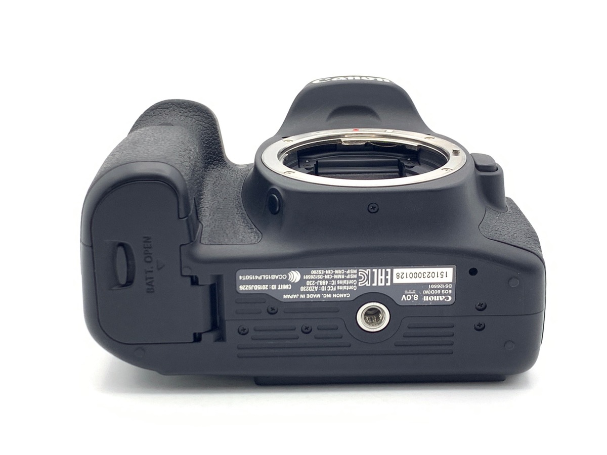 中古】キヤノン EOS 80D ボディ｜｜カメラのキタムラネットショップ