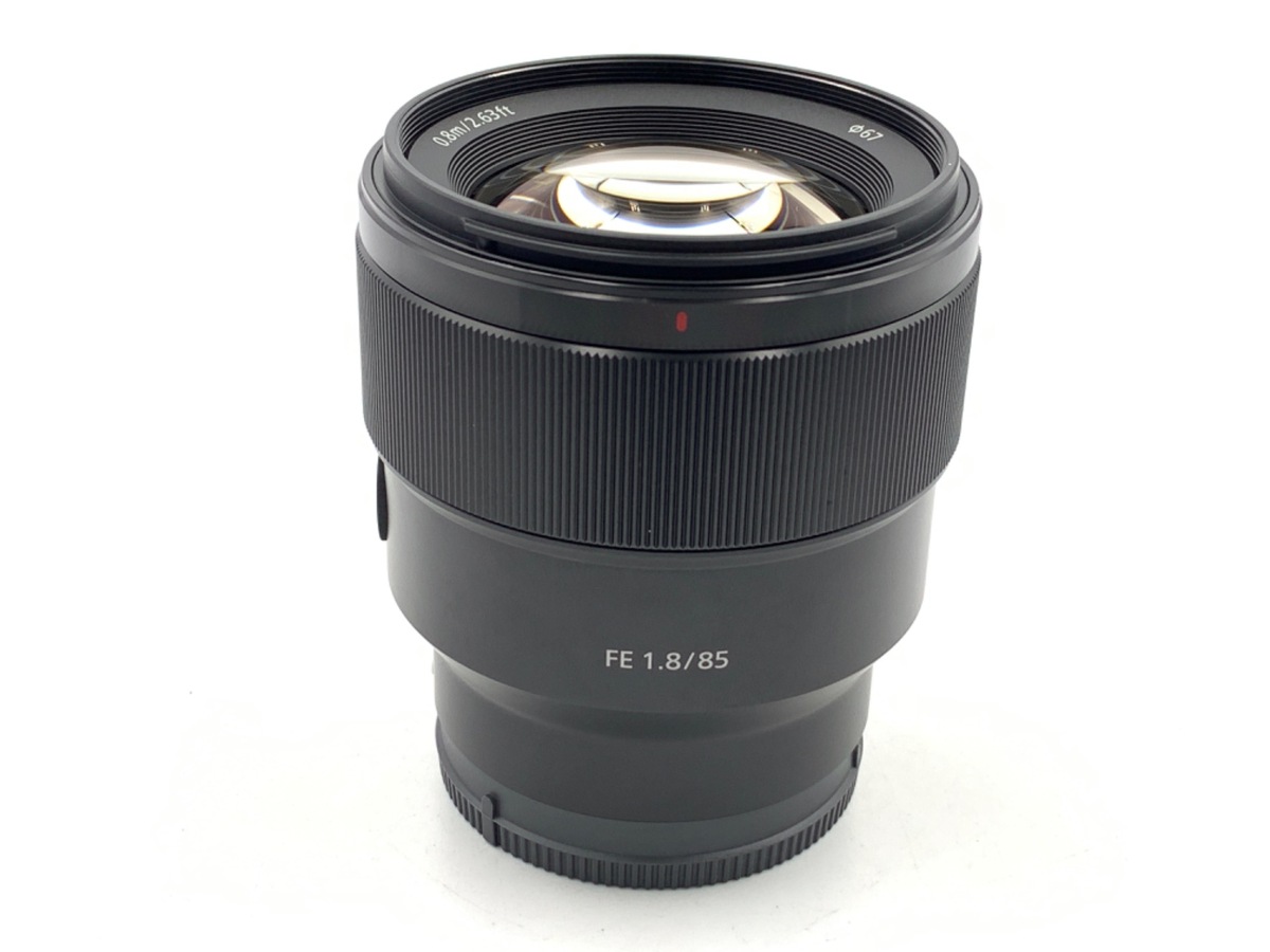 未使用に近い美品　SONY FE85mm F1.8 箱全保証書付 使用10回未満 未使用 10末月購入 SONY SEL85 F18 (FE 85mm F1.8（FE 85mm F1.