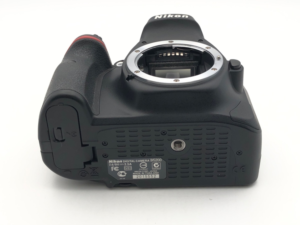 中古：B(並品)】ニコン D5200 ボディ ブラック | 2484310011976