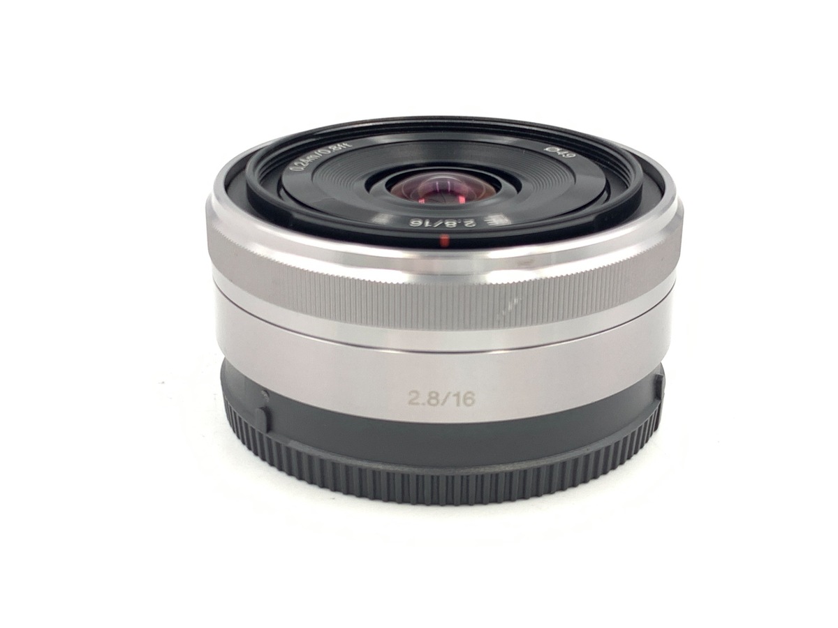 【美品】SONY E 16mm F2.8 レンズ 19721126 ggl 中古：B(並品)】ソニー E 16mm F2.8 [SEL16F28] | 2484310016292