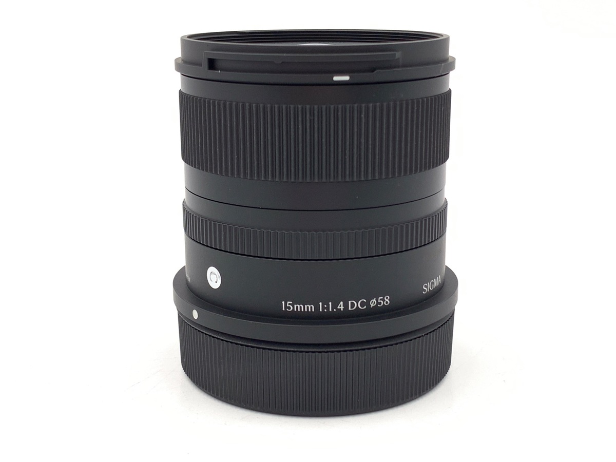 シグマ 15mm F1.4 DC Contemporary キヤノンRF用