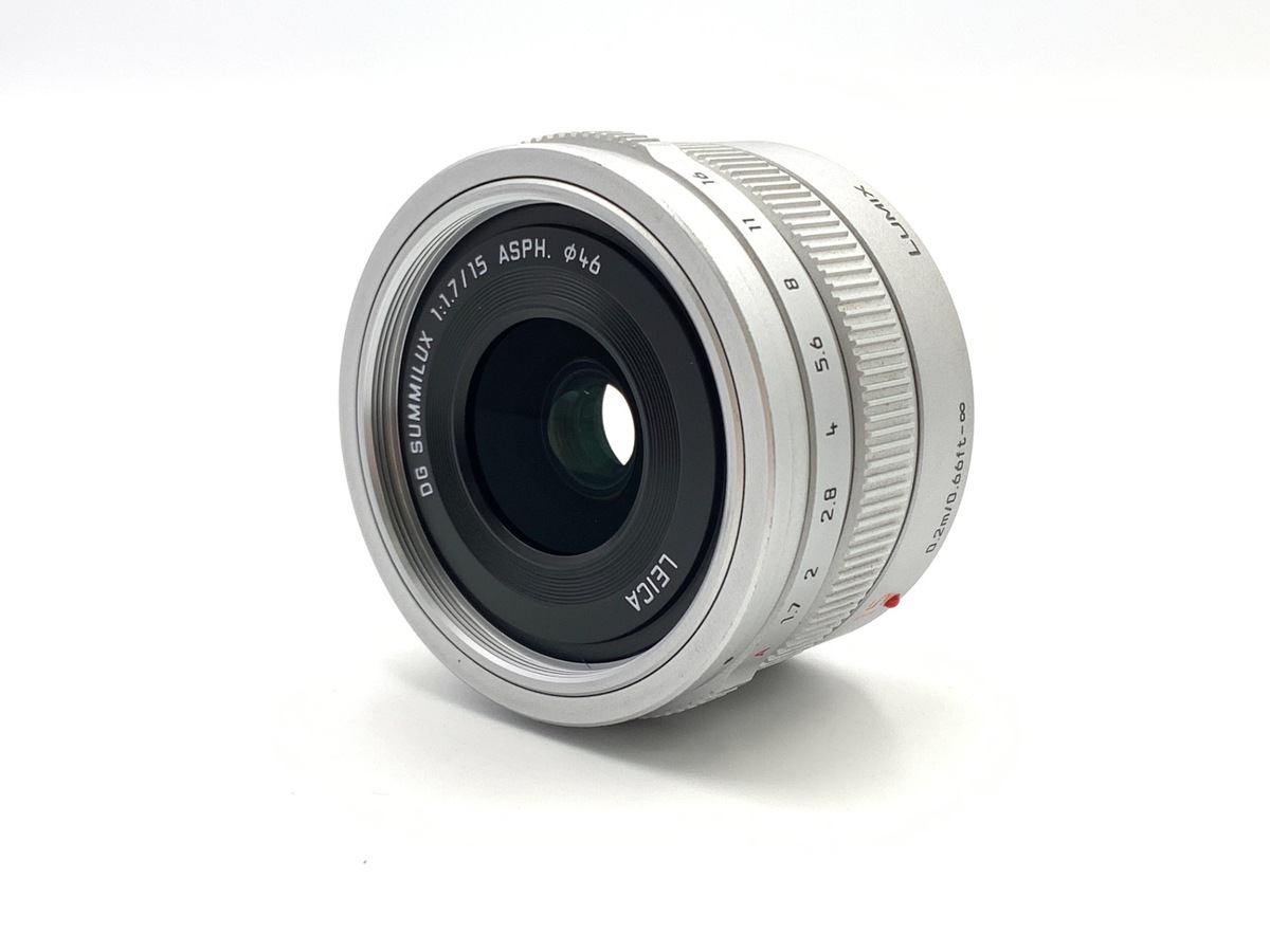 中古：B(並品)】パナソニック LEICA DG SUMMILUX 15mm/F1.7 ASPH. [H