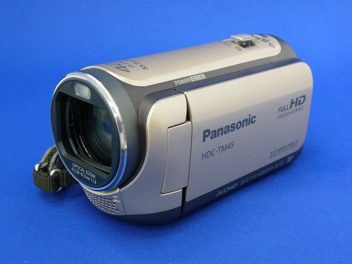 中古：B(並品)】パナソニック HDC-TM45 キャメルベージュ