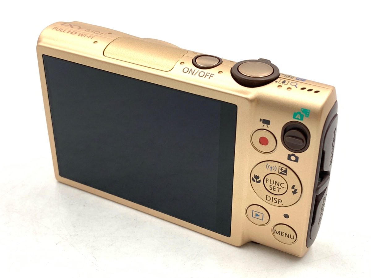 CANON デジカメ IXY 610F ゴールド 中古：AB(良品)】キヤノン IXY 610F ゴールド | 2484320014912