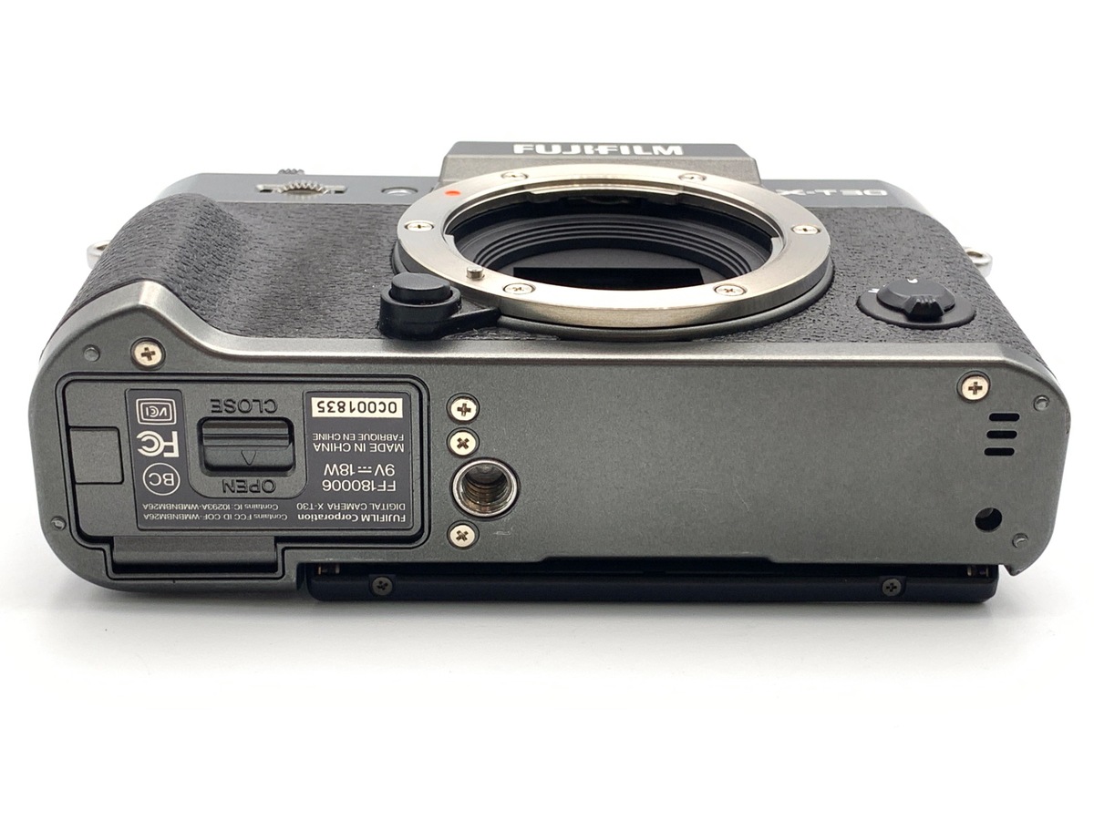X-T30 ボディ チャコールシルバー【2610万画素】