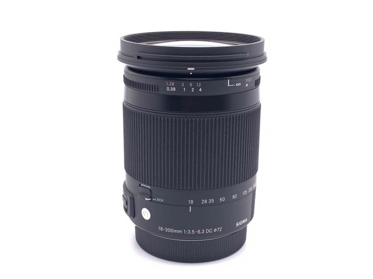 18-300/3.5-6.3 キヤノン DC MACRO OS HSM Contemporary