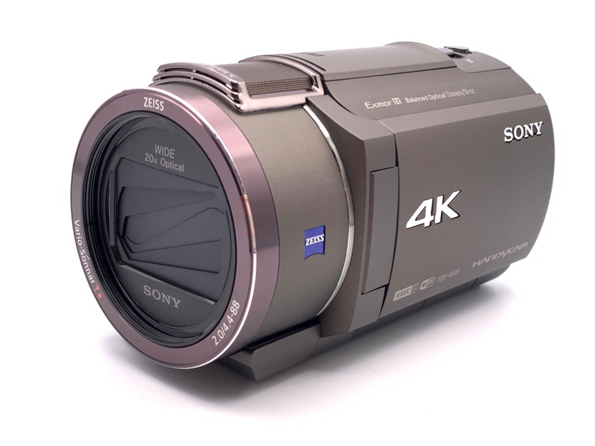 中古：AB(良品)】ソニー デジタル4Kビデオカメラレコーダー FDR-AX45
