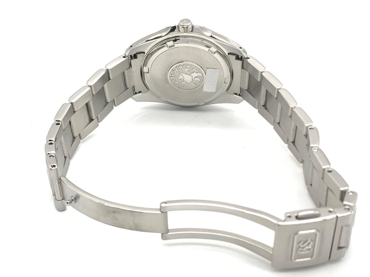 グランドセイコー クォーツ ブラック SBGF021/8J56-8020 ステンレススティール