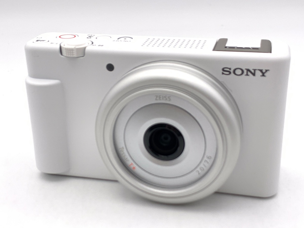 中古：B(並品)】ソニー VLOGCAM ZV-1F W ホワイト | 2484350025735