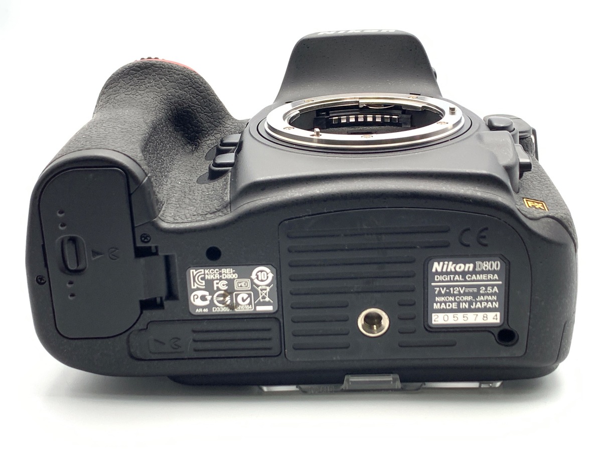 中古：AB(良品)】ニコン D800 ボディ | 2484350035819