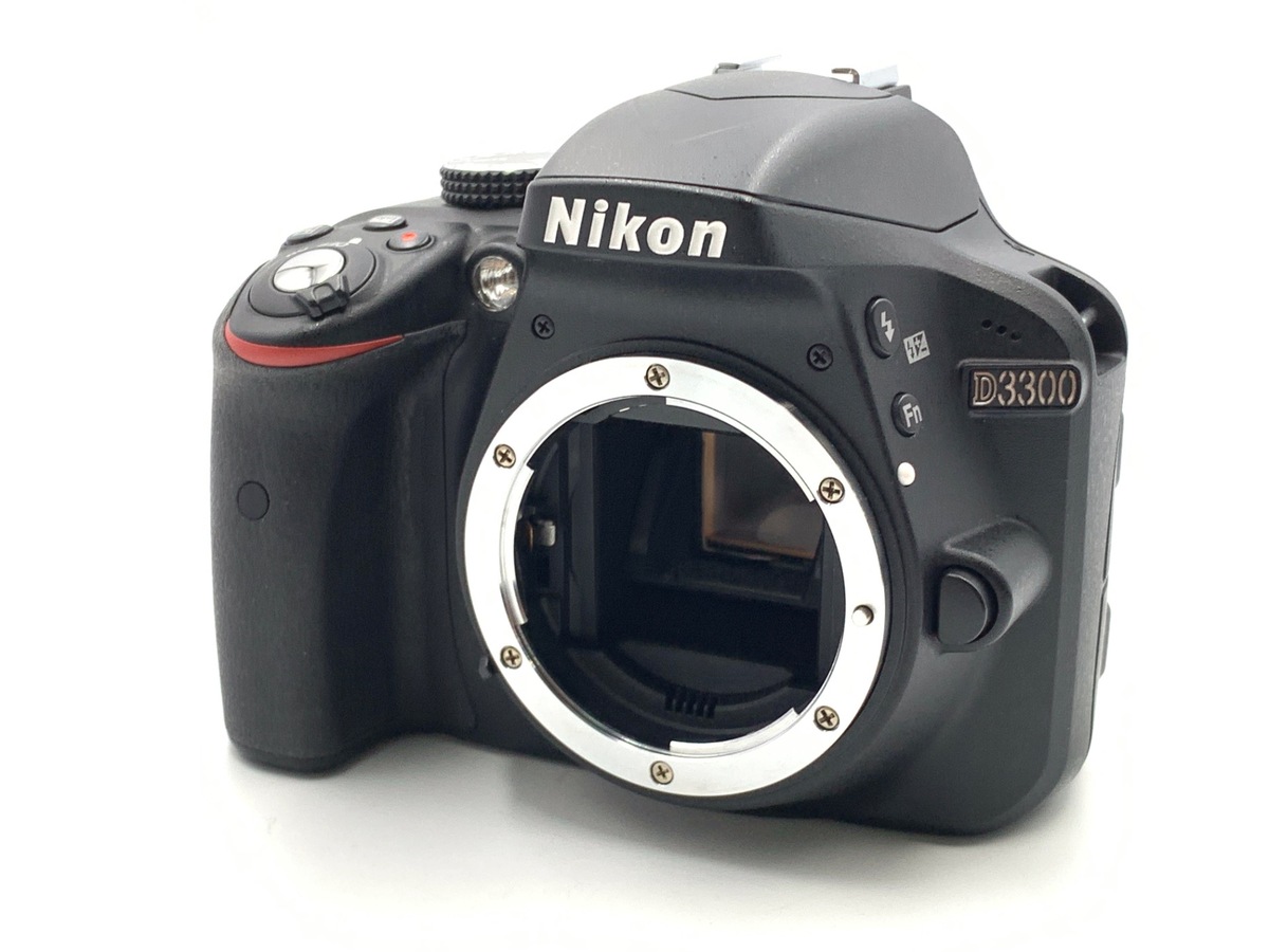 中古：B(並品)】ニコン D3300 ボディ ブラック | 2484350036298