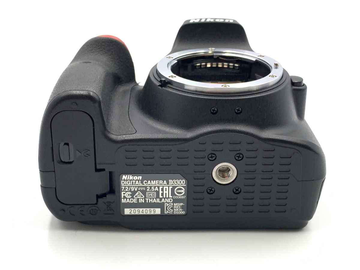中古：B(並品)】ニコン D3300 ボディ ブラック | 2484350036298