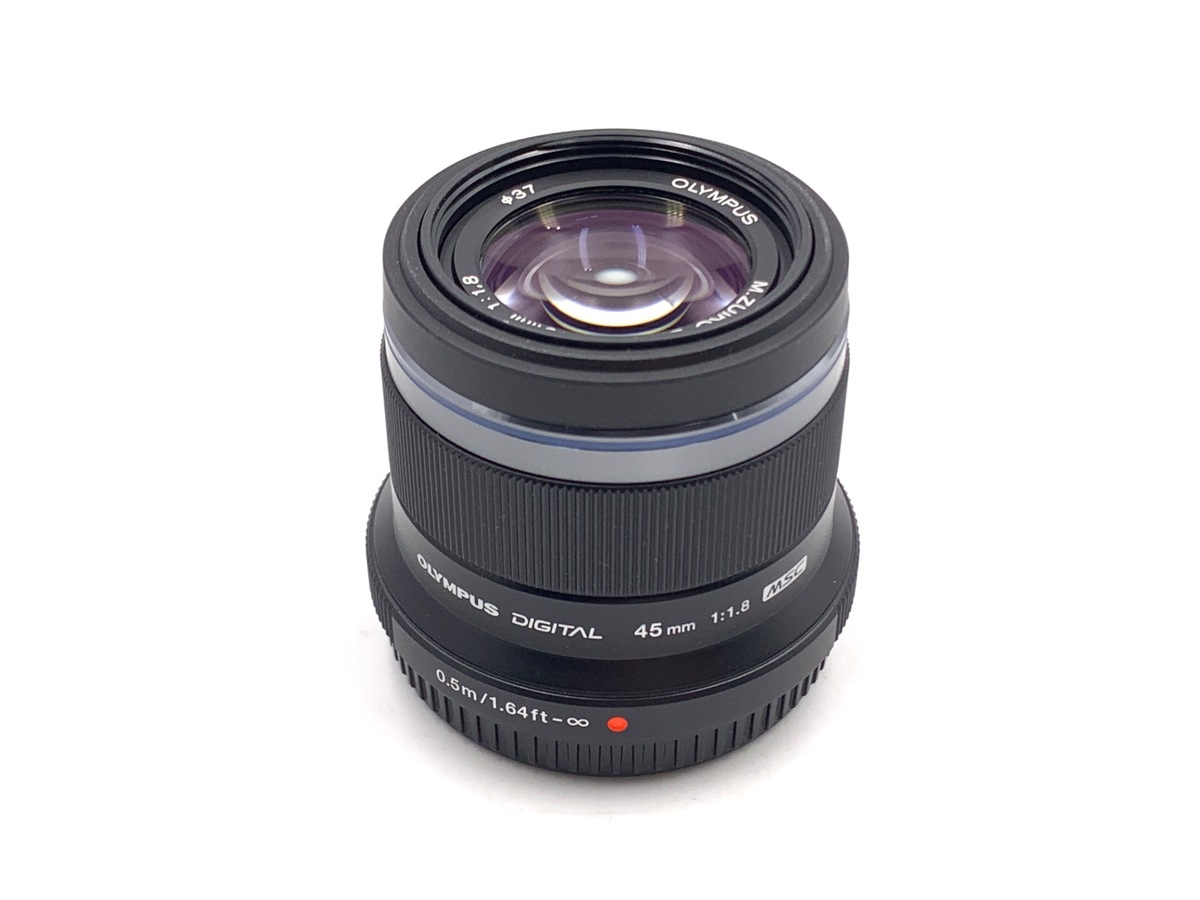 中古】オリンパス M.ZUIKO DIGITAL 45mm F1.8 ブラック 在庫一覧