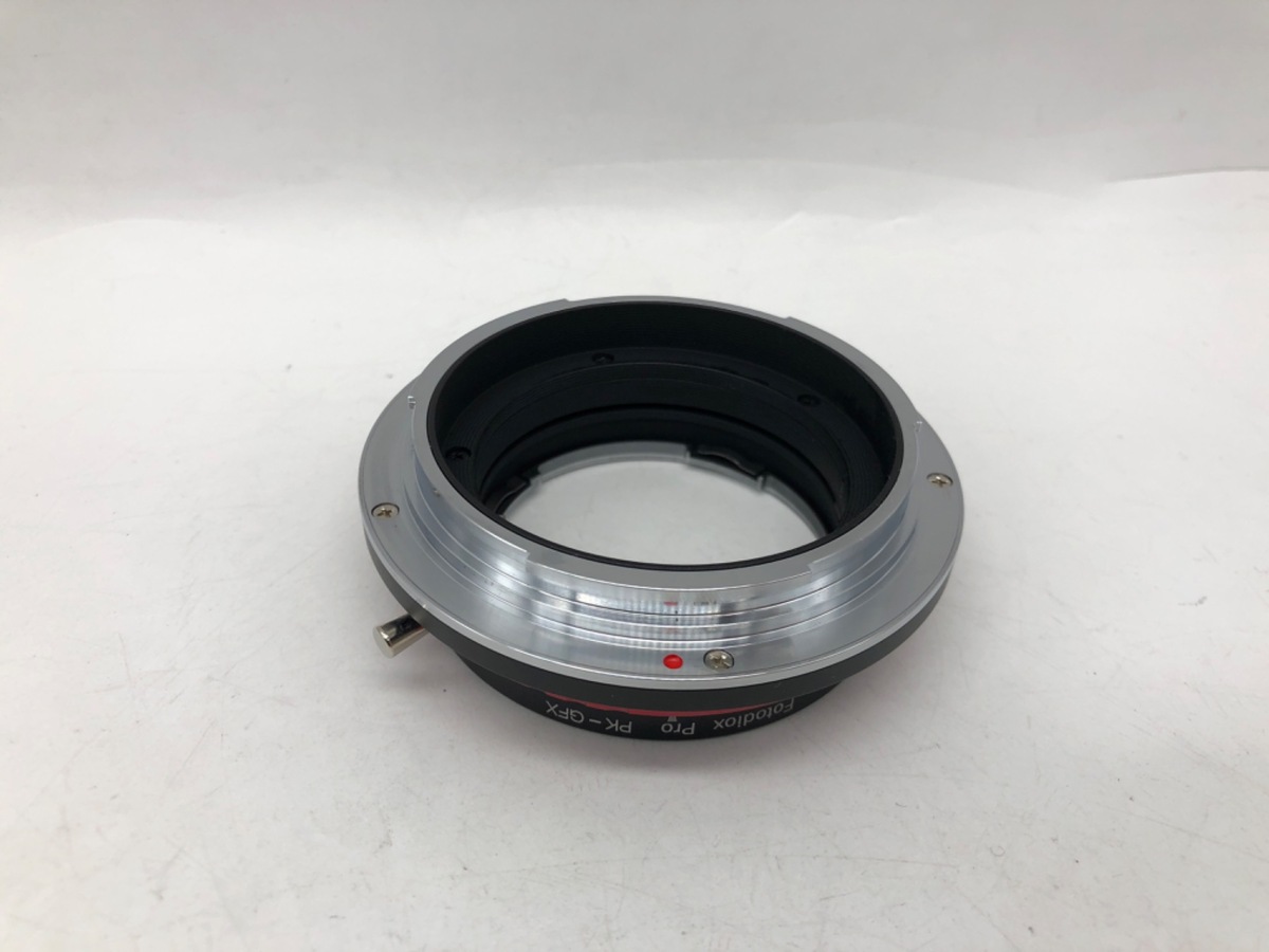 【中古】Fotodiox Pka-GFX マウントアダプター[レンズ側：ペンタックスK（DAレンズ対応） ボディ側：フジフイルムG]