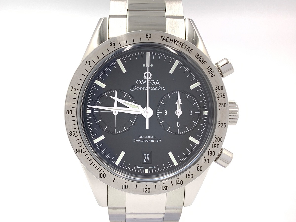 オメガ(OMEGA) スピードマスター 57 ブラック 331.10.42.51.01.001 ステンレススティール