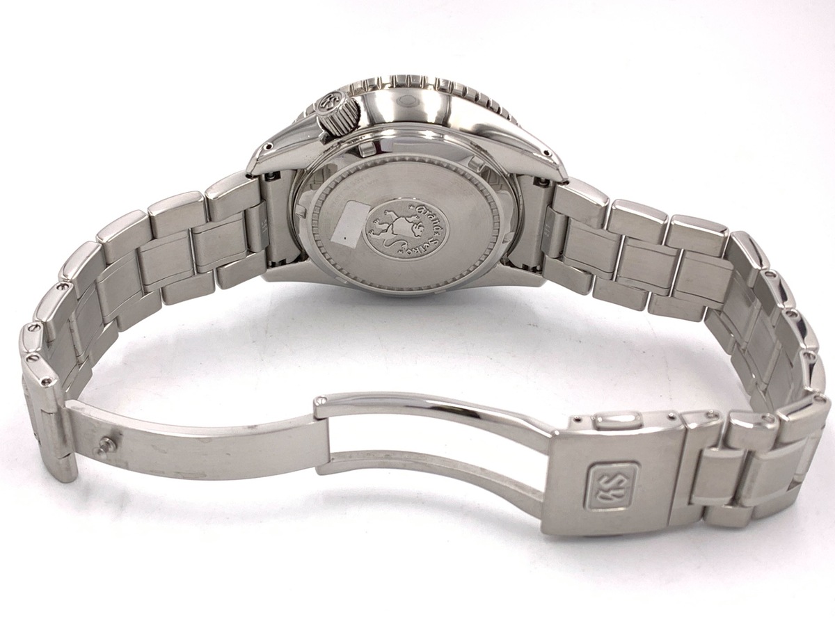 グランドセイコー スプリングドライブ GMT ブラック SBGE201/9R66-0AA0 ステンレススティール