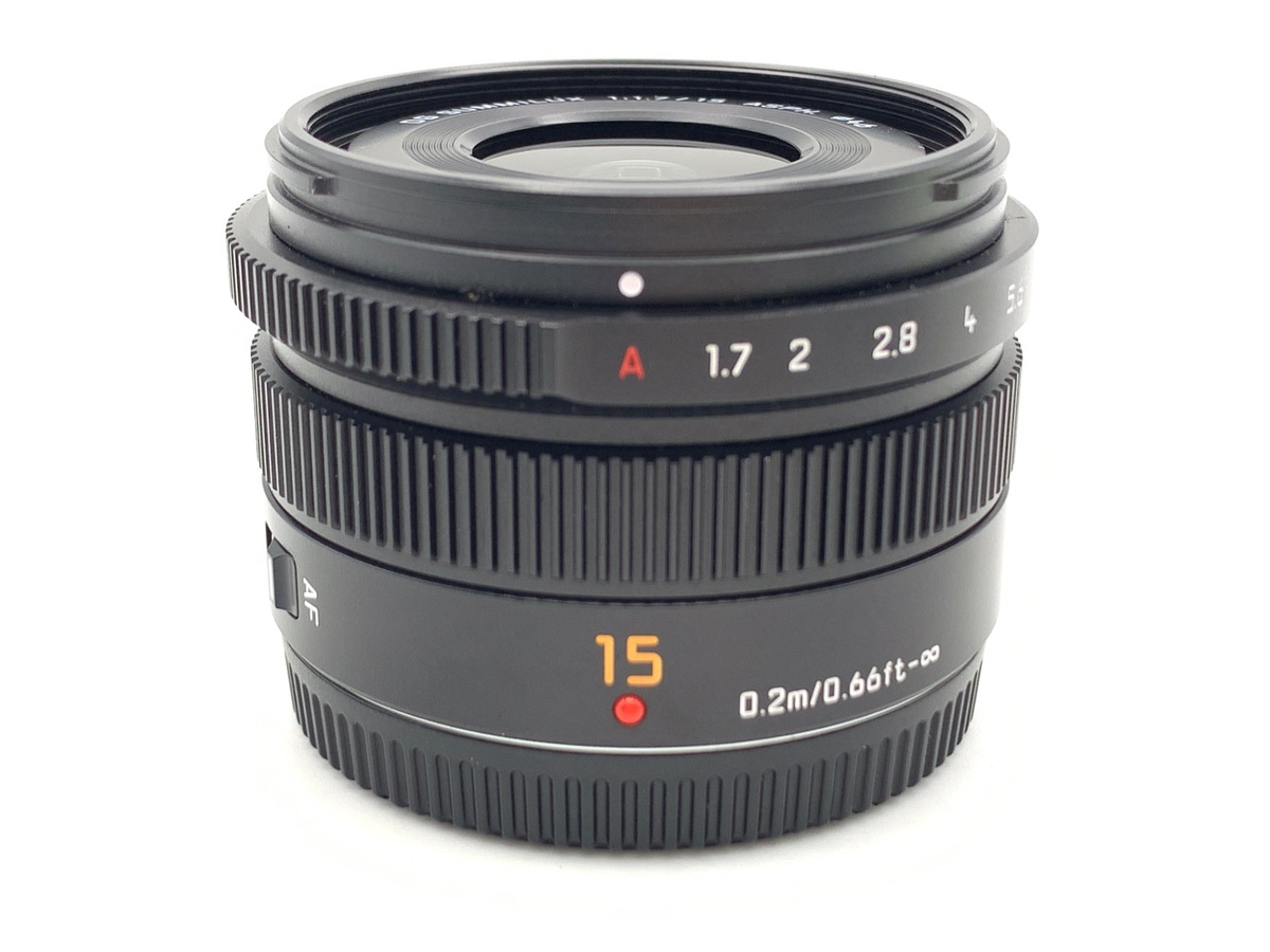 LEICA DG SUMMILUX 15mm/F1.7 ASPH. H-X015-K [ブラック] 中古価格比較