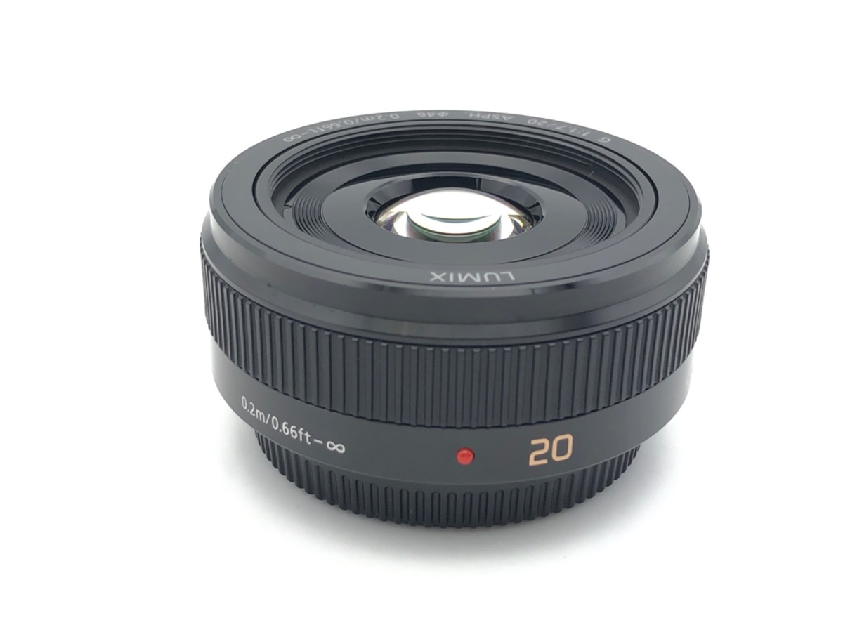 LUMIX G 20mm/F1.7 II ASPH. H-H020A-K [ブラック] 中古価格比較