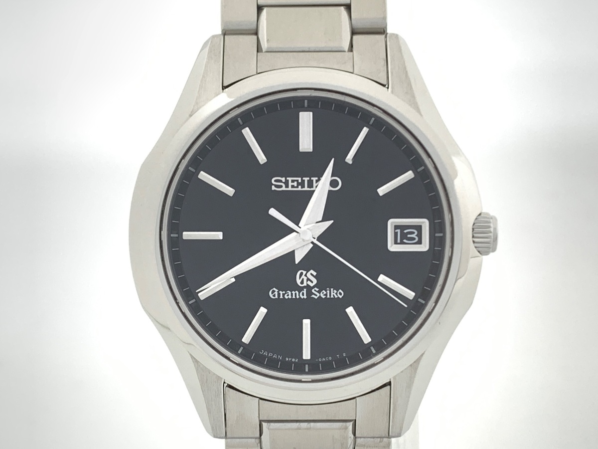 中古：AB(良品)】グランドセイコー クォーツ ブラック SBGV015/9F82
